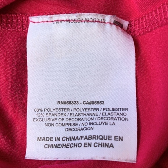 Nike Dri-Fit Dark Pink Athletic Tank Top - Picture 6 of 6